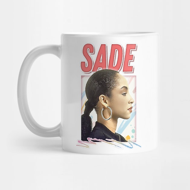 Sade / Retro 1980s Style Fan Design by DankFutura